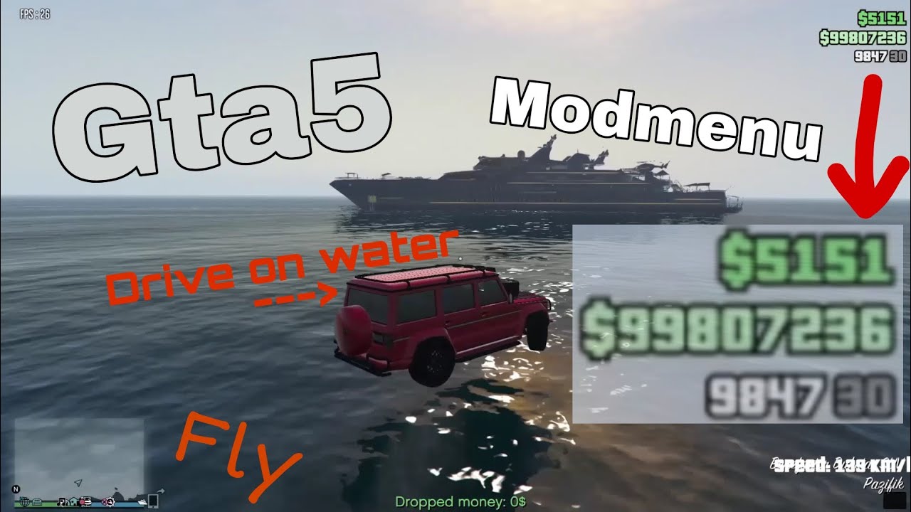 GTA5 online - griefing lobbys 05 - (with modmenu)
