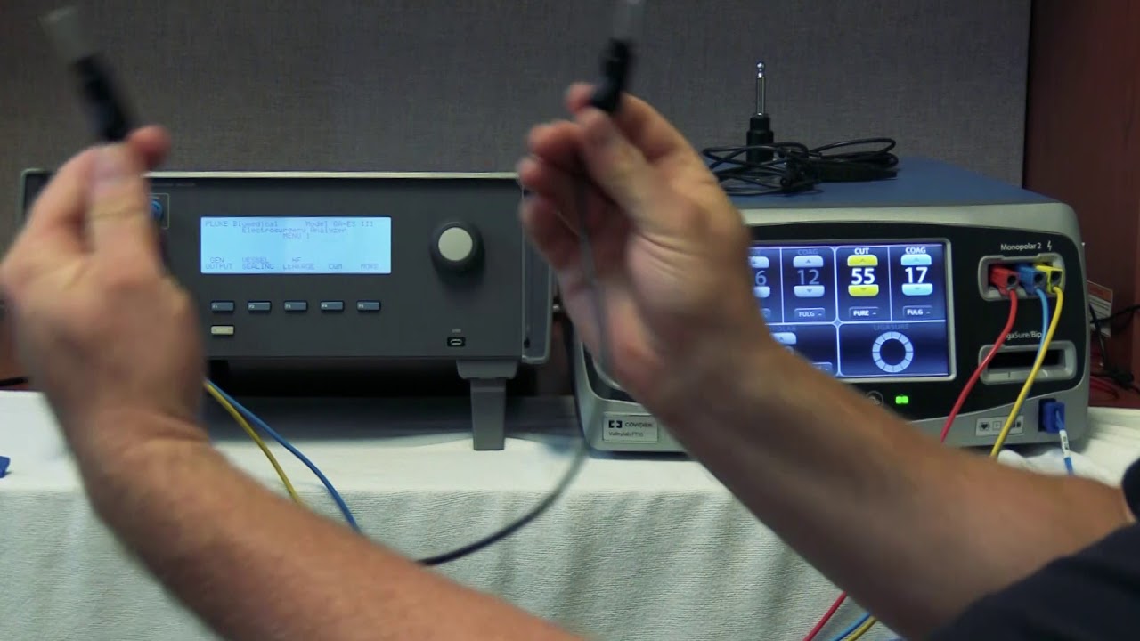 Interconnect and output verification of a Covidien FT10