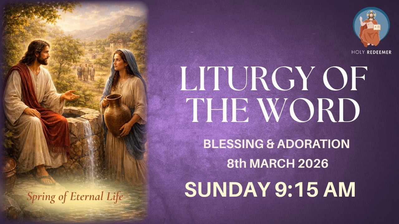 Liturgy Of The Word  | Sunday | 08th March  2026