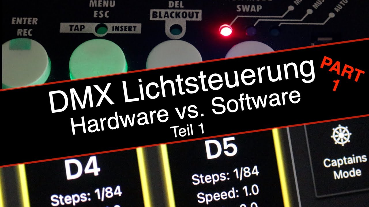 Eurolite DMX Hardware vs Software Teil 1
