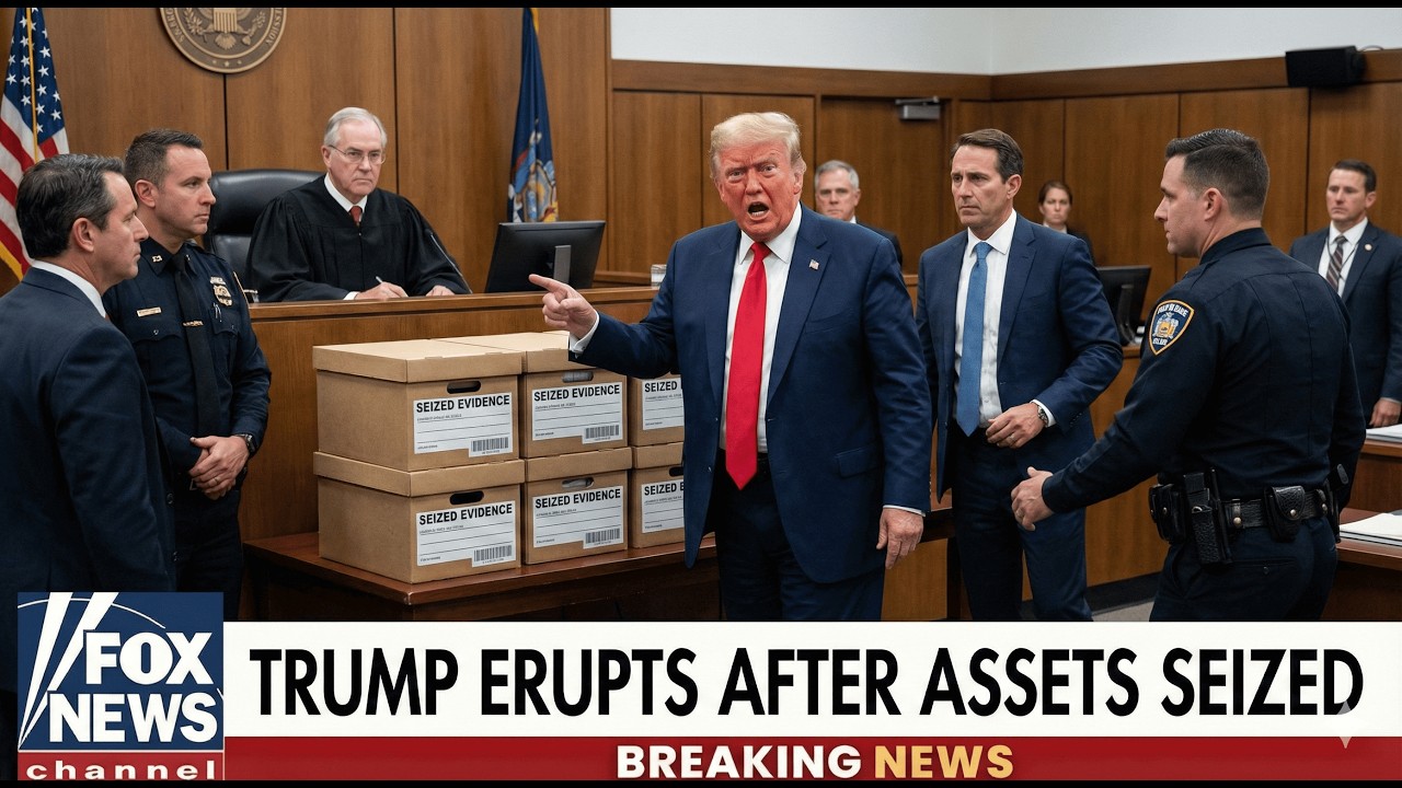 3 MIN AGO: Trump EXPLODES in Court after Final Assets SEIZED!!