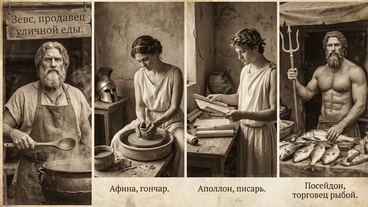 Самые неожиданные профессии Богов Древней Греции | Загадки Древнего Мира.