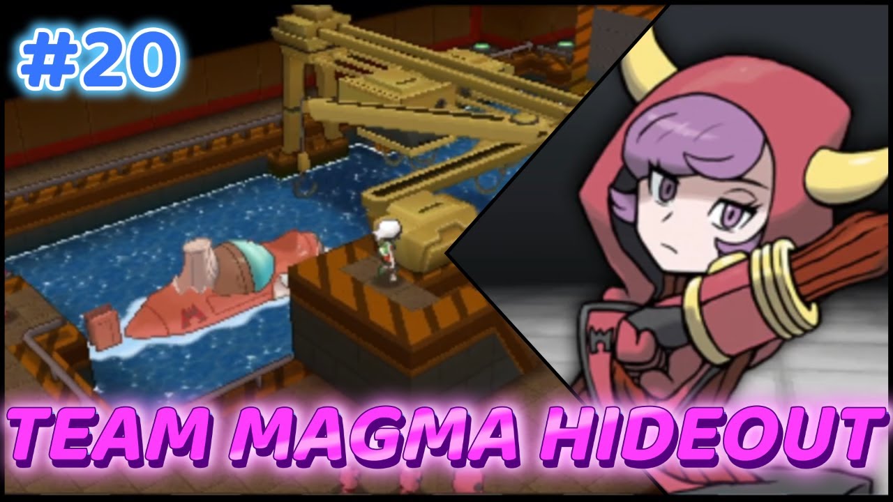 Pokemon Omega Ruby Part 20 | Team Magma Hideout!
