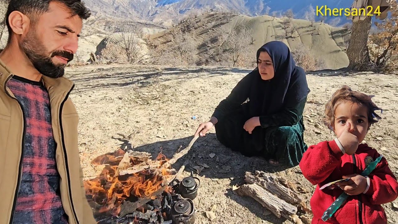 Nomadic Life: Yusuf's Struggles During a Family Gathering in Nature🏡👍