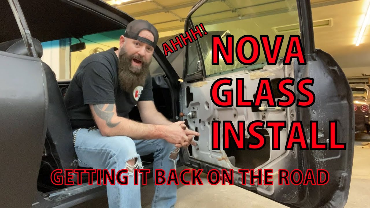My 1970 Chevy Nova glass install how to!!!