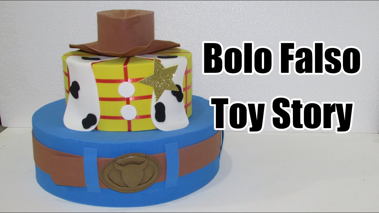Bolo falso Toy Story