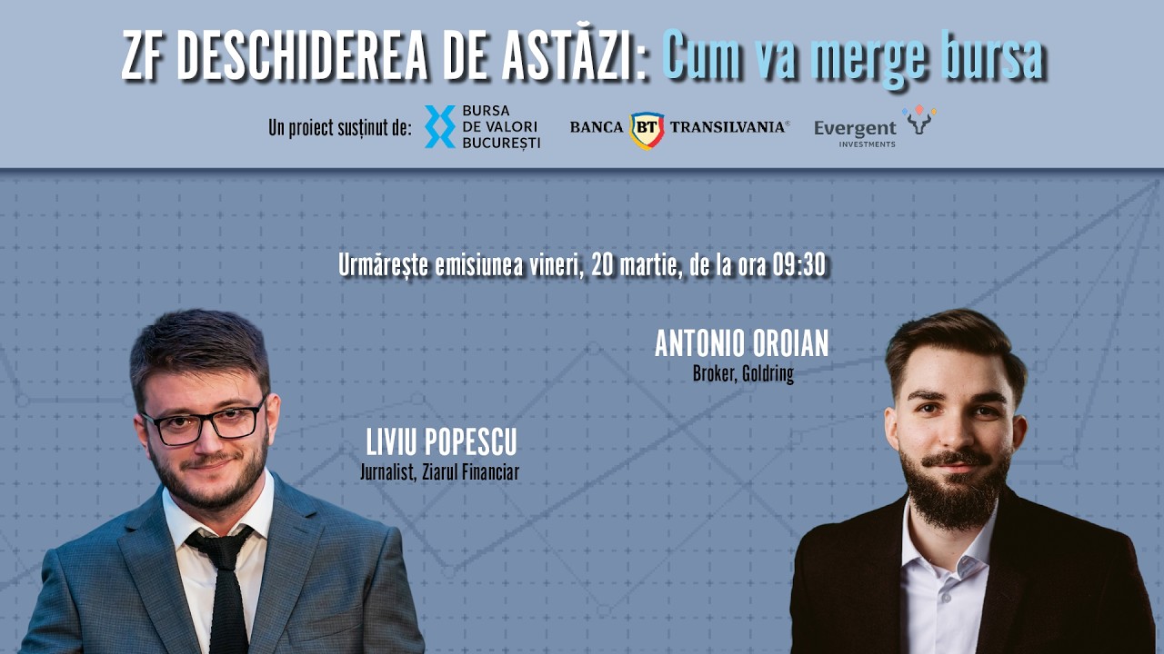 ZF DESCHIDEREA DE ASTĂZI 20.03.2026