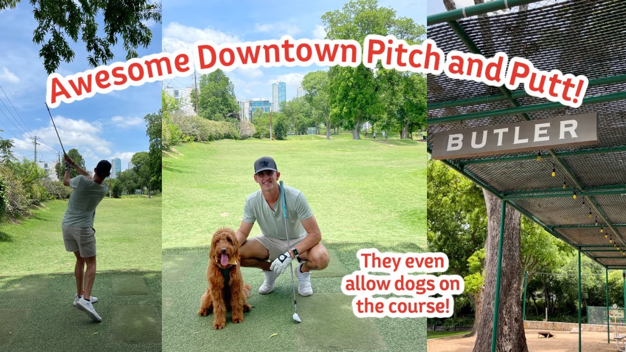 PLAYING BUTLER PITCH AND PUTT ~ 9 hole Par 3 course in Downtown Austin