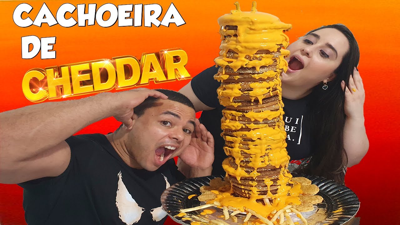 PISCININHA DE CHEDDAR? QUE NADA! O NEGÓCIO É CACHOEIRA DE CHEDDAR |  MC DONALD'S