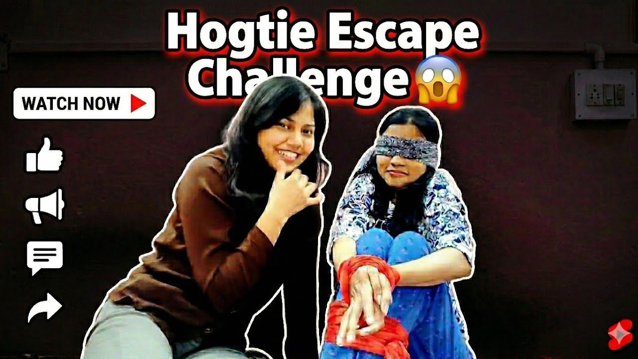 HOGTIE ESCAPE CHALLENGE 😱🤣| Most demanded Challenge 😁