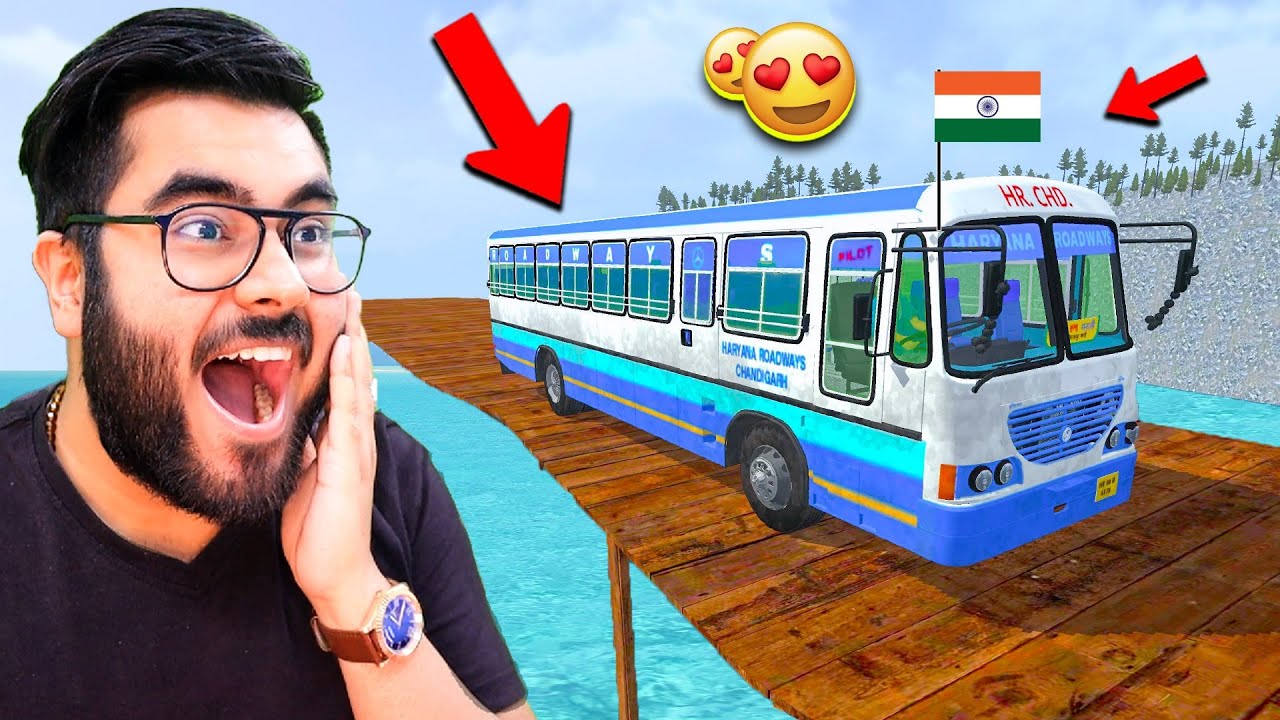 Driving Haryana Roadways in BUS SIMULATOR | Part 1😂 | Hitesh KS