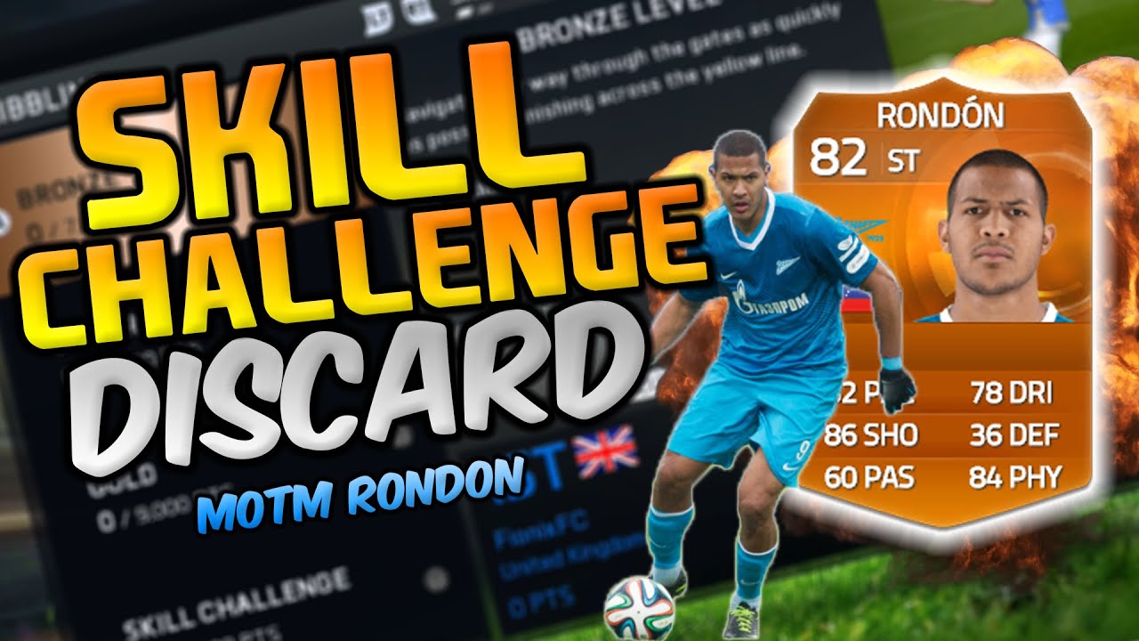 Skill Challenge Discard Intro | MOTM RONDON?!