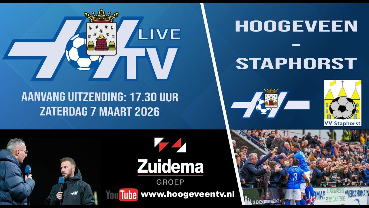 Live-uitzending Hoogeveen - Staphorst