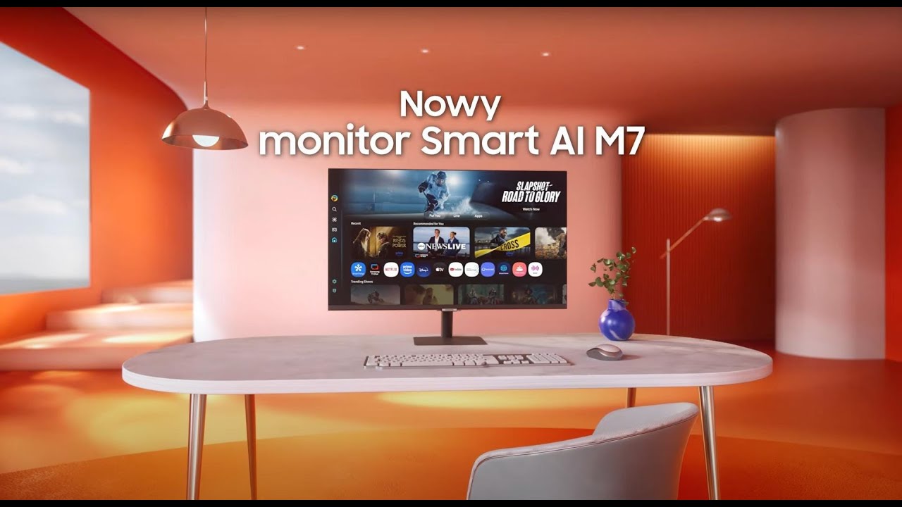 Monitor Samsung Smart M7 – optymalizacja obrazu dzięki funkcjom AI | Samsung