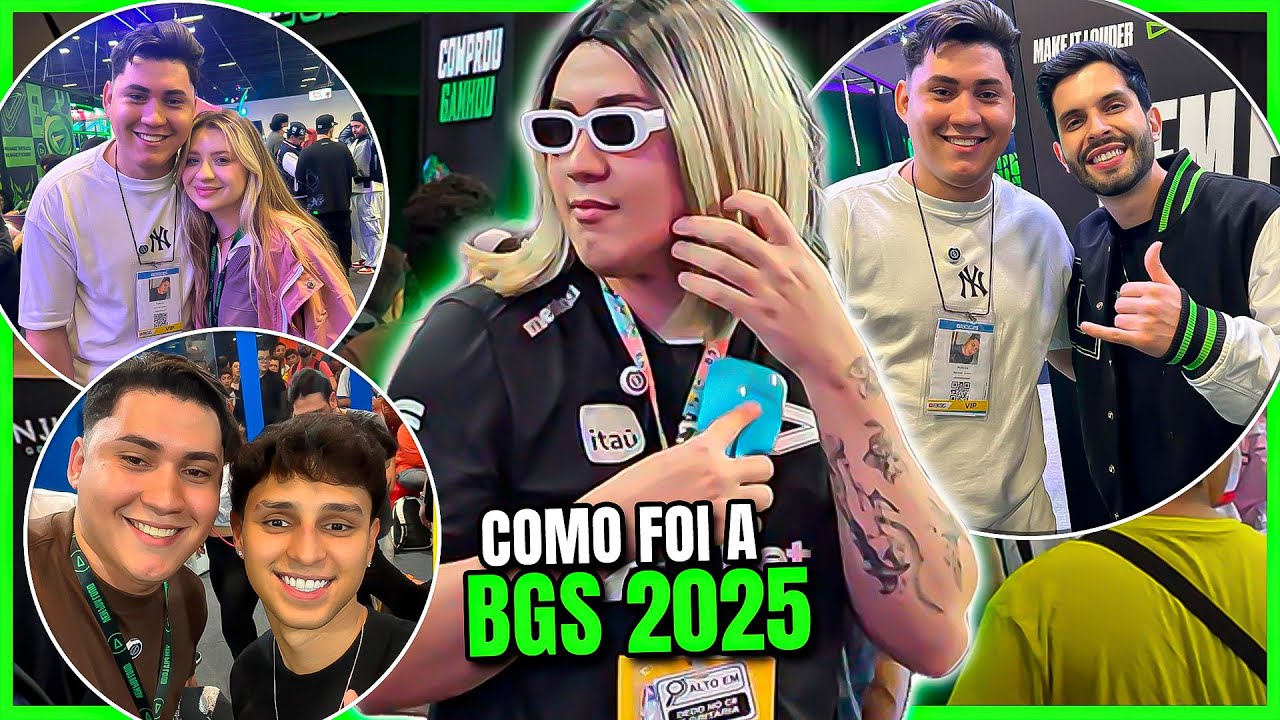 TUDO O QUE ACONTECEU NA BGS 2025 | VLOG - NYTRIX