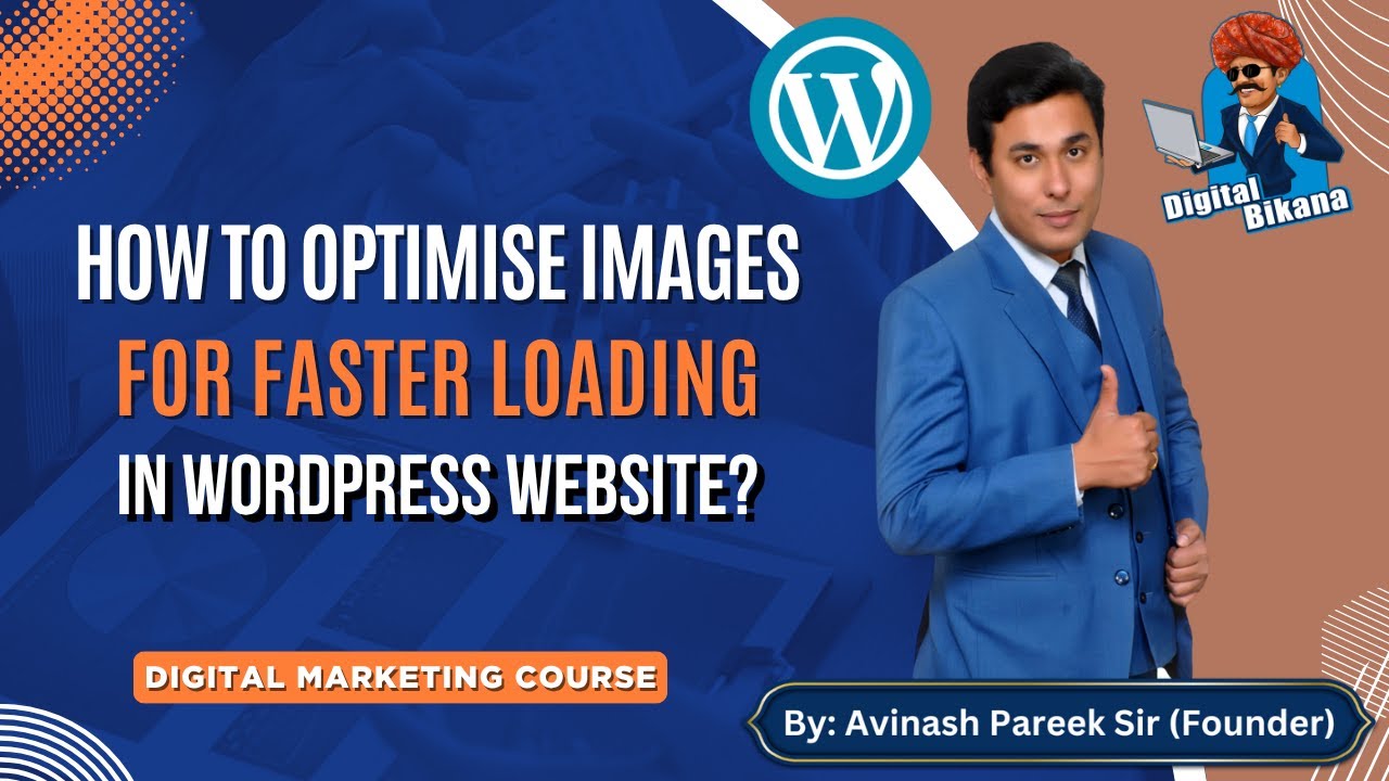 How to optimize images for Wordpress to increase website speed?
