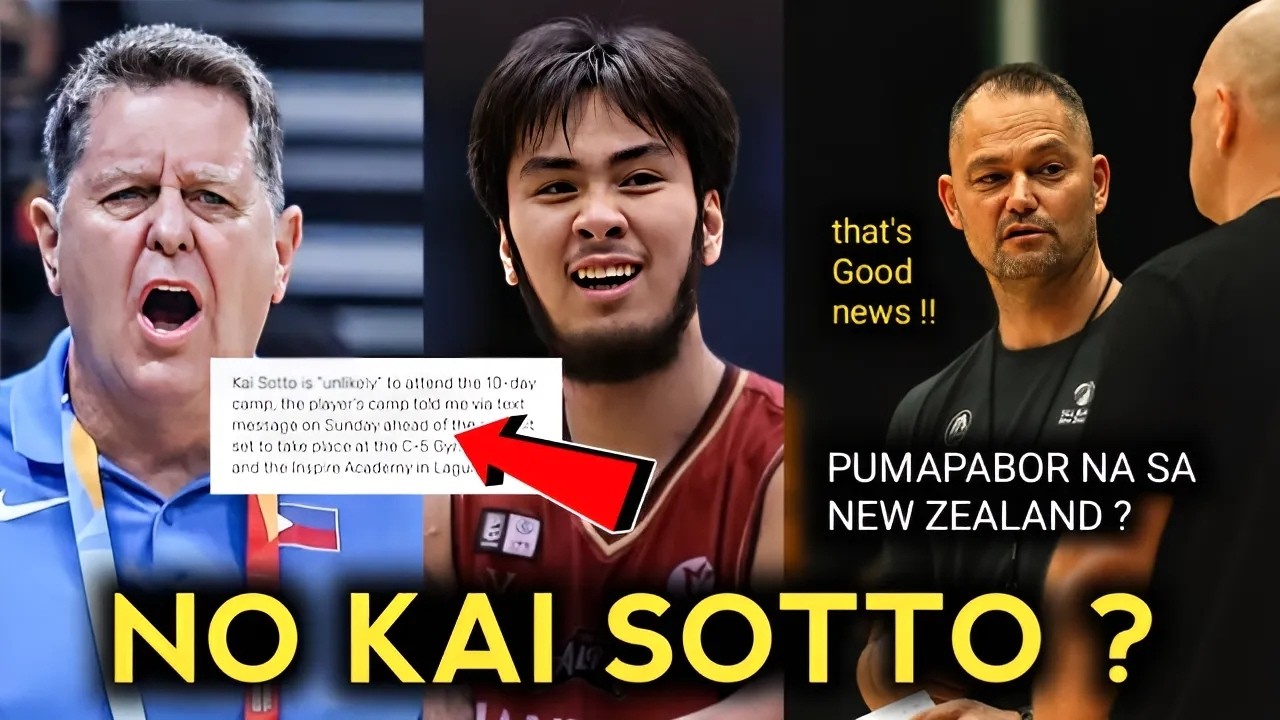 KAI SOTTO MUKHANG DI MAKAKASAMA SA 10 DAYS PRACTICE NG GILAS PILIPINAS