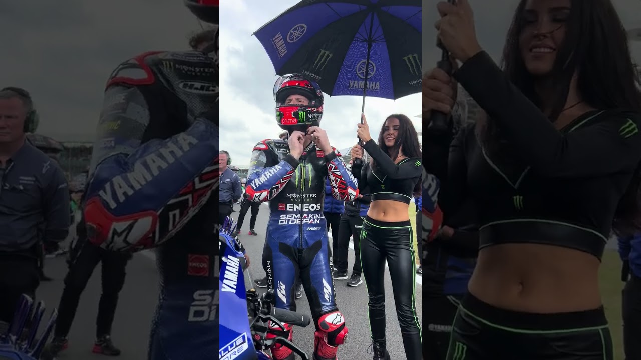MotoGP Grid 🔥 Fabio Quartararo 🔥 Monster Energy Yamaha MotoGP 🔥 #motogp