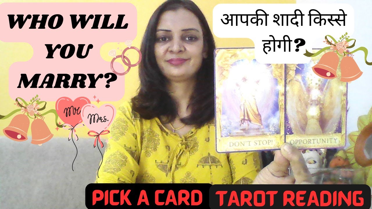 🔮Who will you MARRY? Marriage prediction💍💐💕 | PICK A CARD |Tarot Reading Hindi