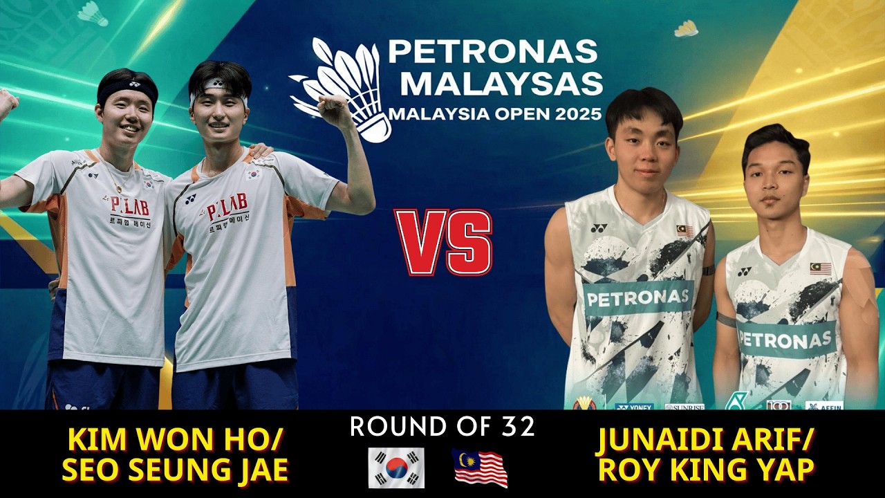 🔥 UNSTOPPABLE POWER 🔥 Kim Won Ho/Seo Seung Jae vs Junaidi Arif/Roy King Yap | Full Score | HD 1080p
