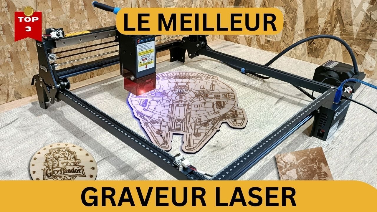 Le meilleur graveur laser 2025 &ndash; Top 3 machines de gravure de pr&eacute;cision !