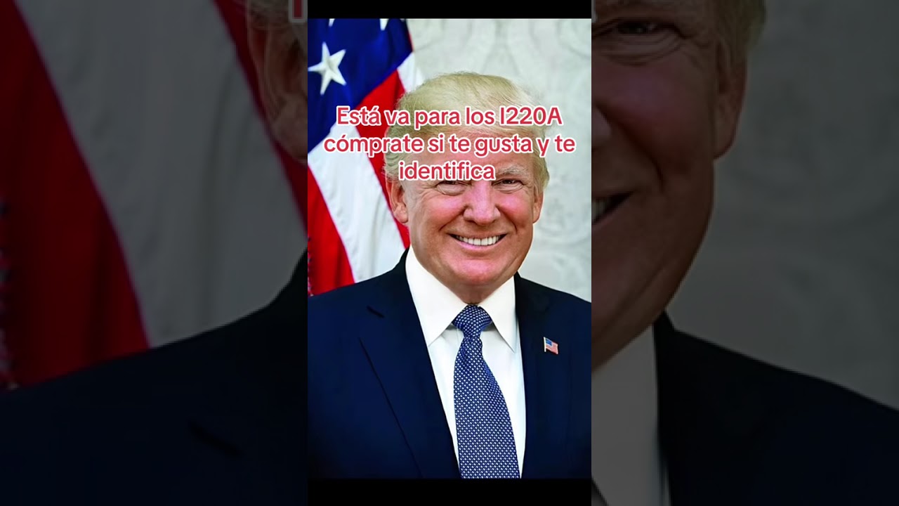 Señor presidente Trump