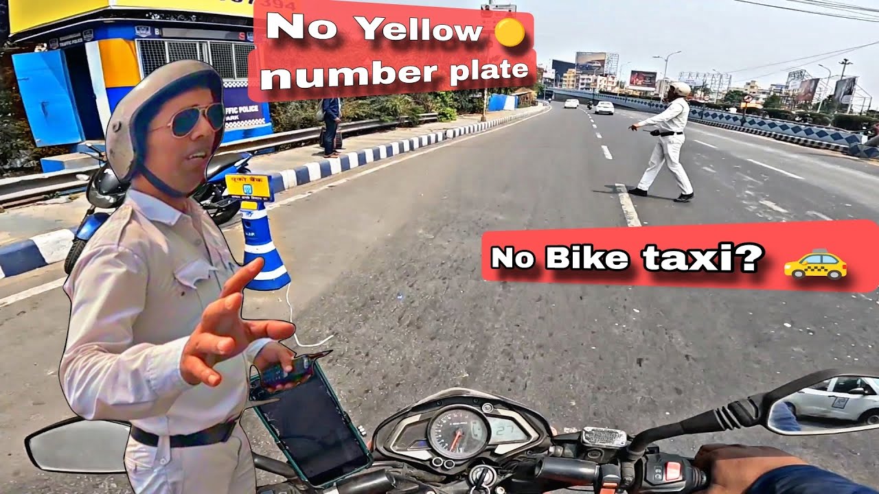 Yellow number plate Nehi hai😬😬kitna fine hoga? Bike taxi🚖job #rapido#ola#uber#indriver#kolkatapolice