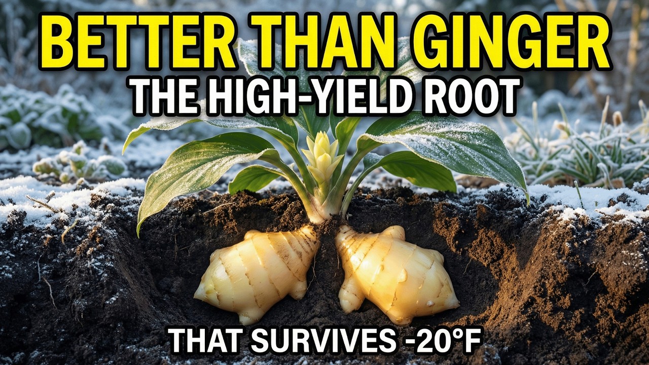 Better Than Ginger: The High-Yield Root That Survives -20°F