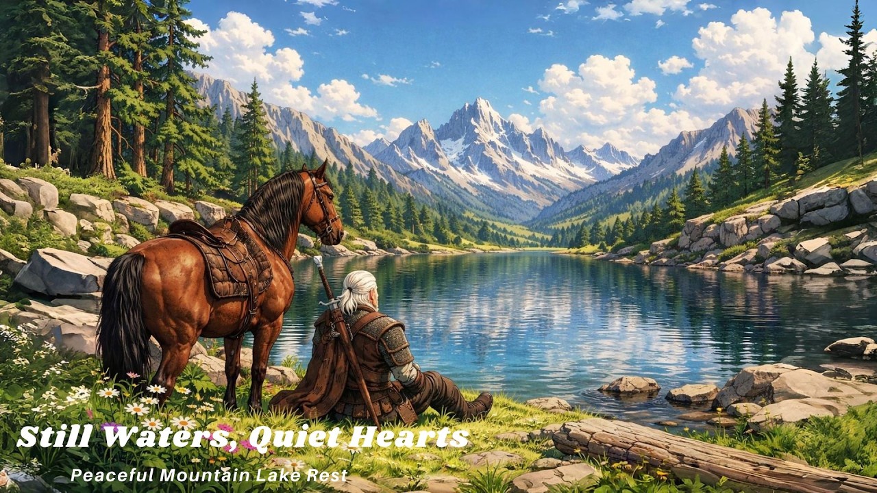 Still Waters, Quiet Hearts | Peaceful Mountain Lake Rest