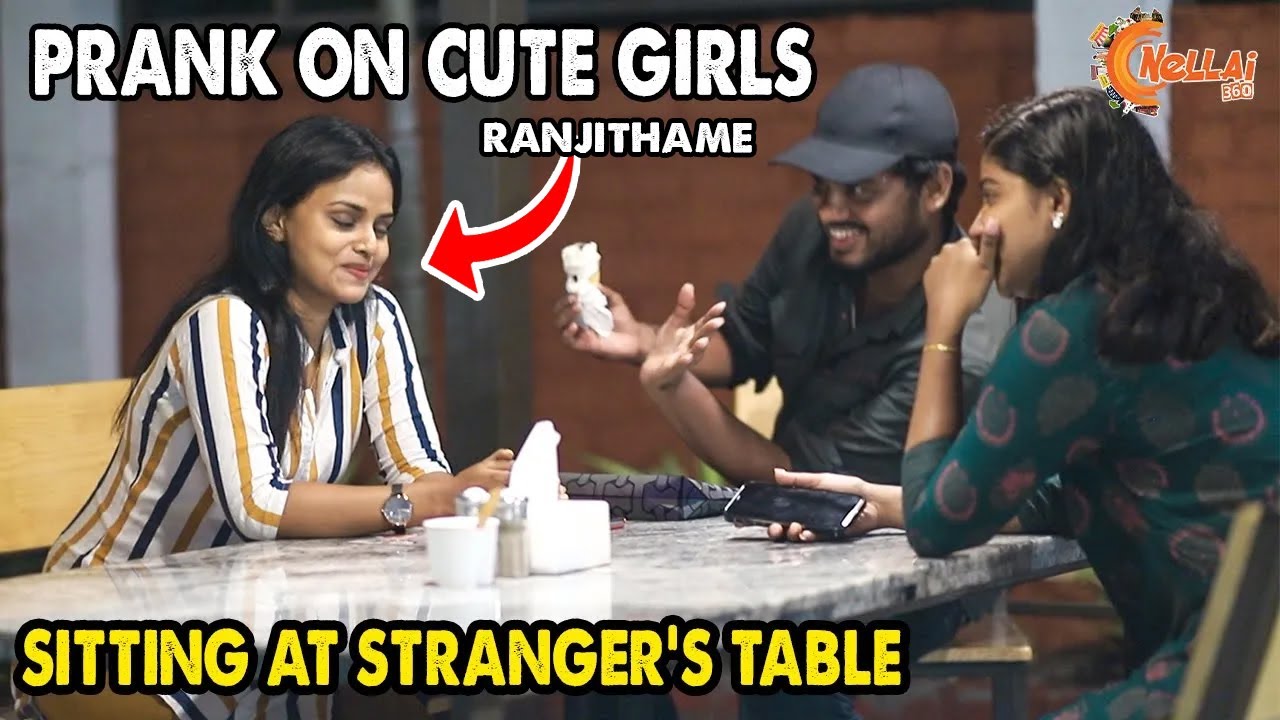 Ranjithame Prank😍 Sitting Next To Cute Girl Prank👩🧡 | Reaction Prank |Flirting Prank | Nellai360*