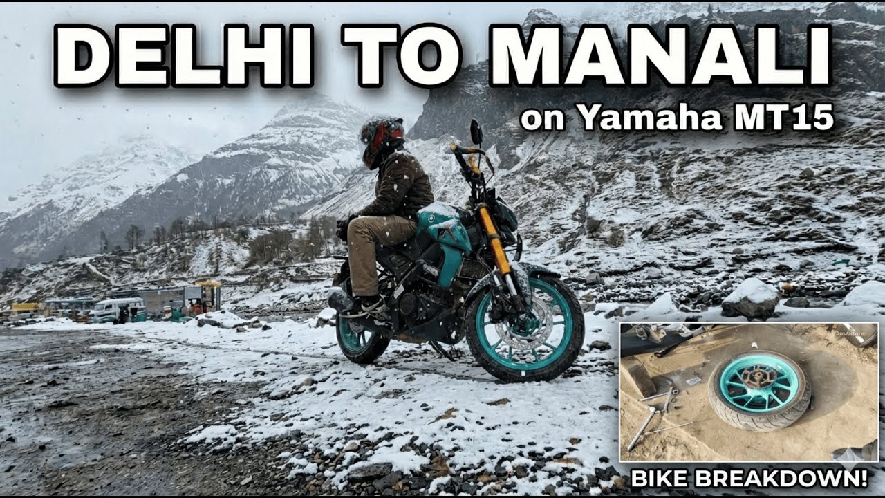 The WORST thing happened on my Manali Trip! 💔🥺 MT15 ka ye haal... #manali #himachal #mountains