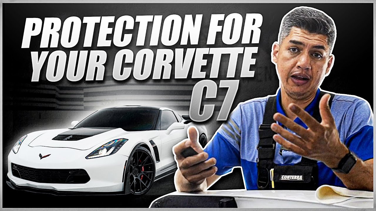2019 CORVETTE STINGRAY C7 | PAINT PROTECTION FILM INSTALLATION | XPEL CLEAR BRA