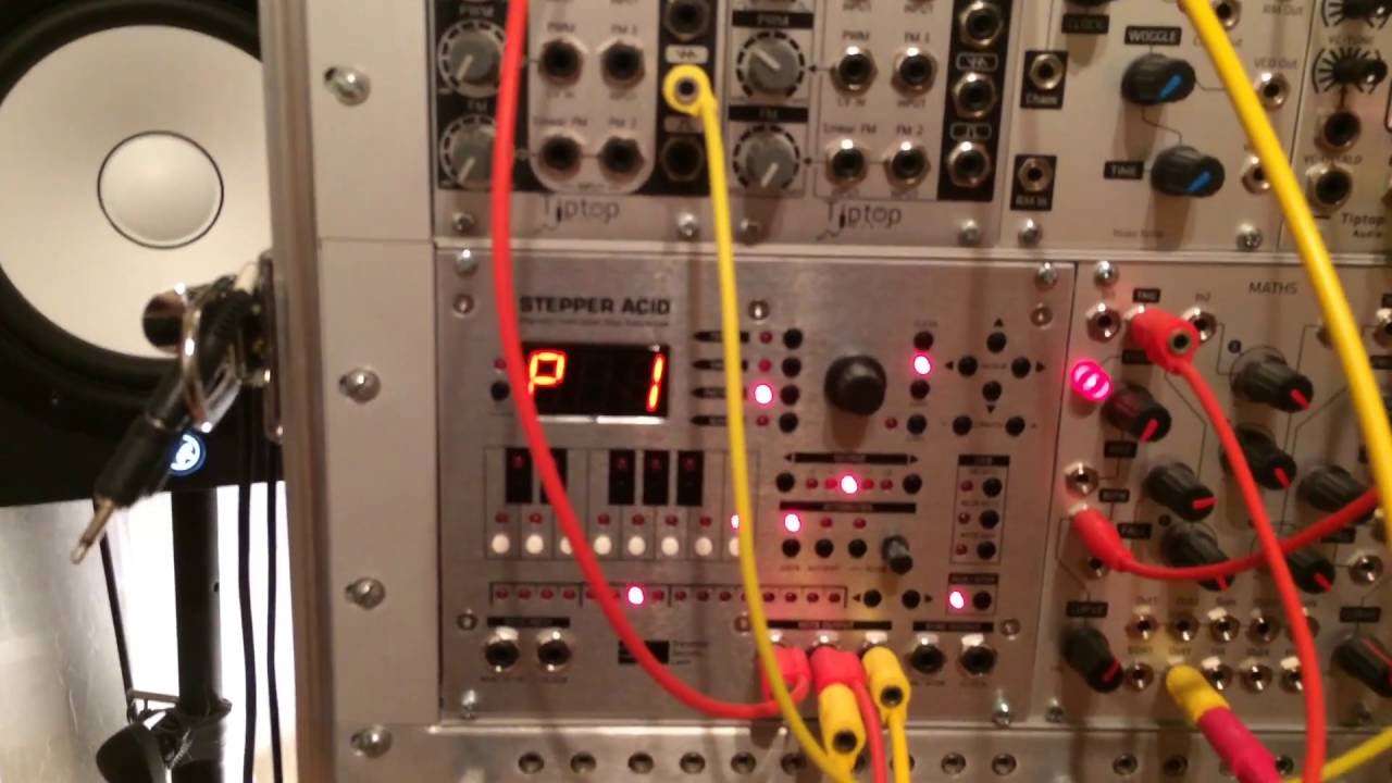 First night with Transistor Labs - Stepper Acid