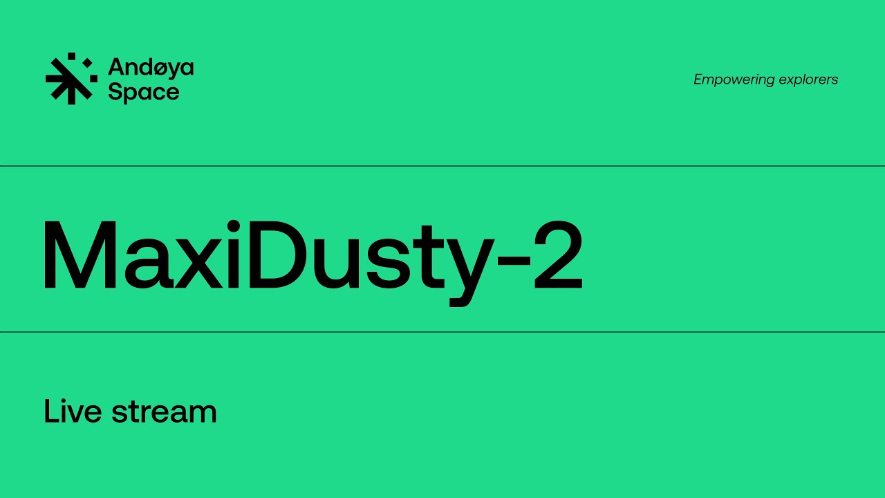 MaxiDusty-2 Campaign from @Andøya Space | Day 6 [LAUNCHED]