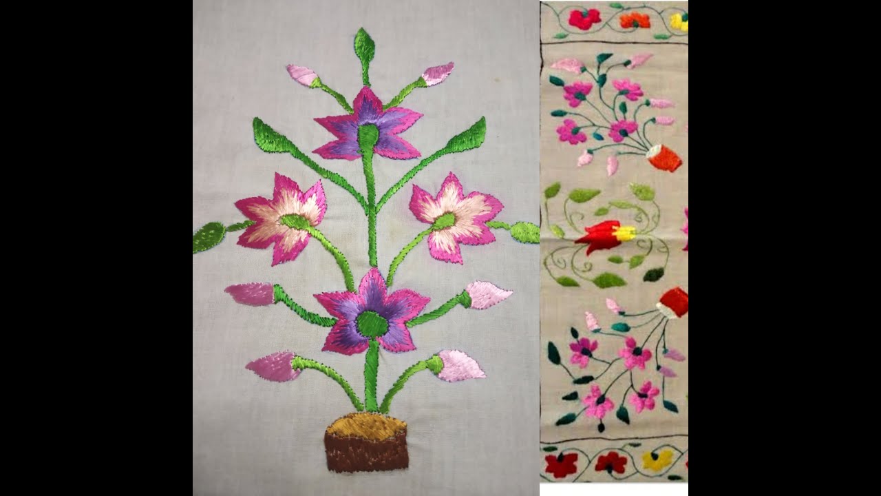 326-Chamba rumaal embroidery, चंबा रुमाल(Hindi/Urdu)
