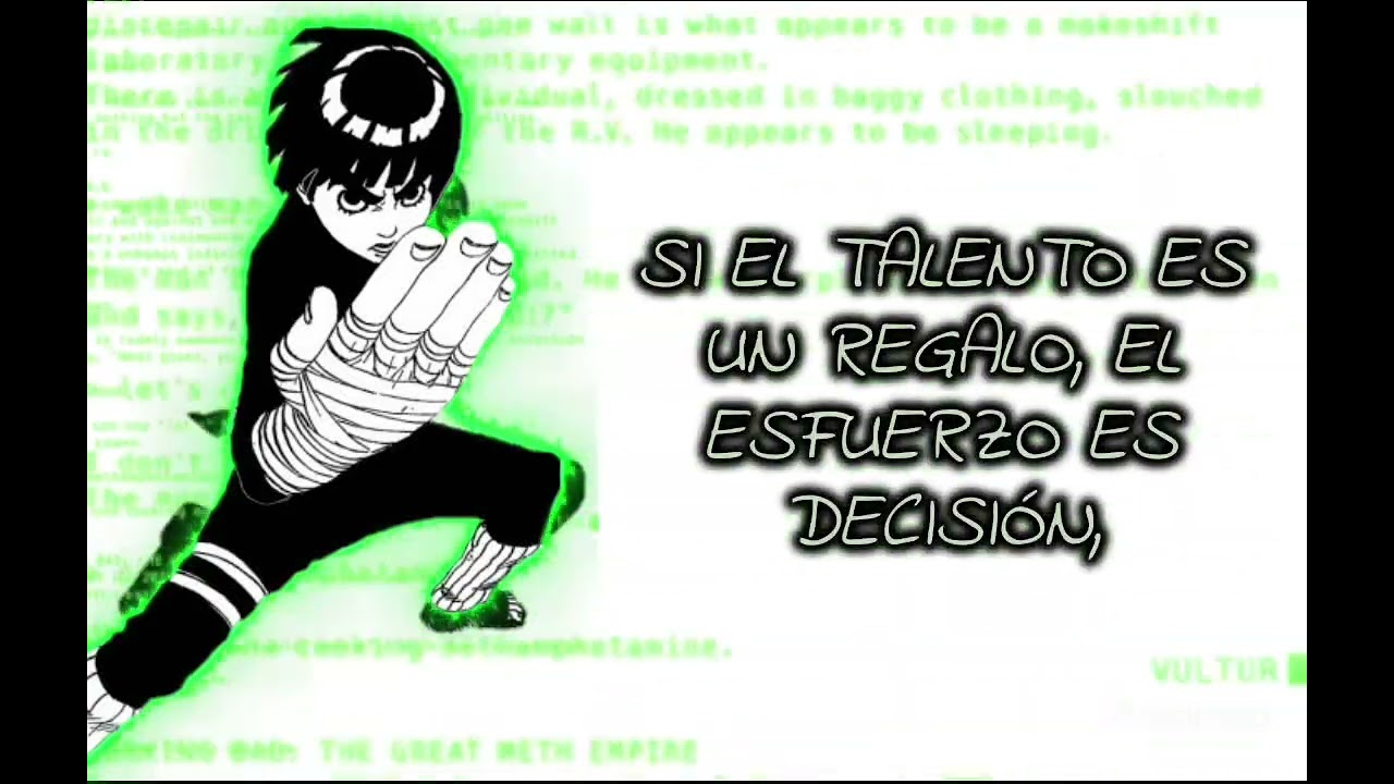 Rock Lee | El Puño del Esfuerzo