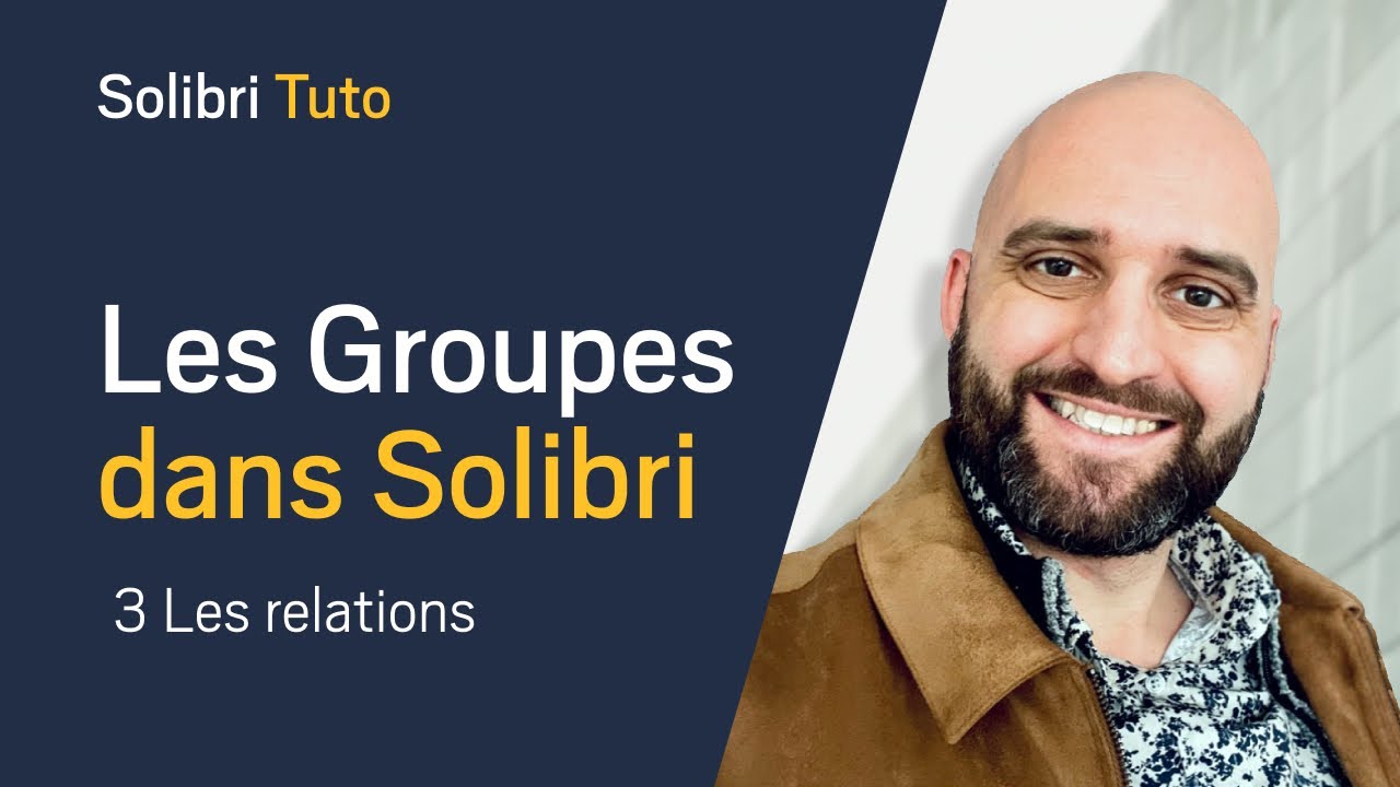 Solibri Tuto FR -  Extractions de quantités - Les groupes 3 - Les relations