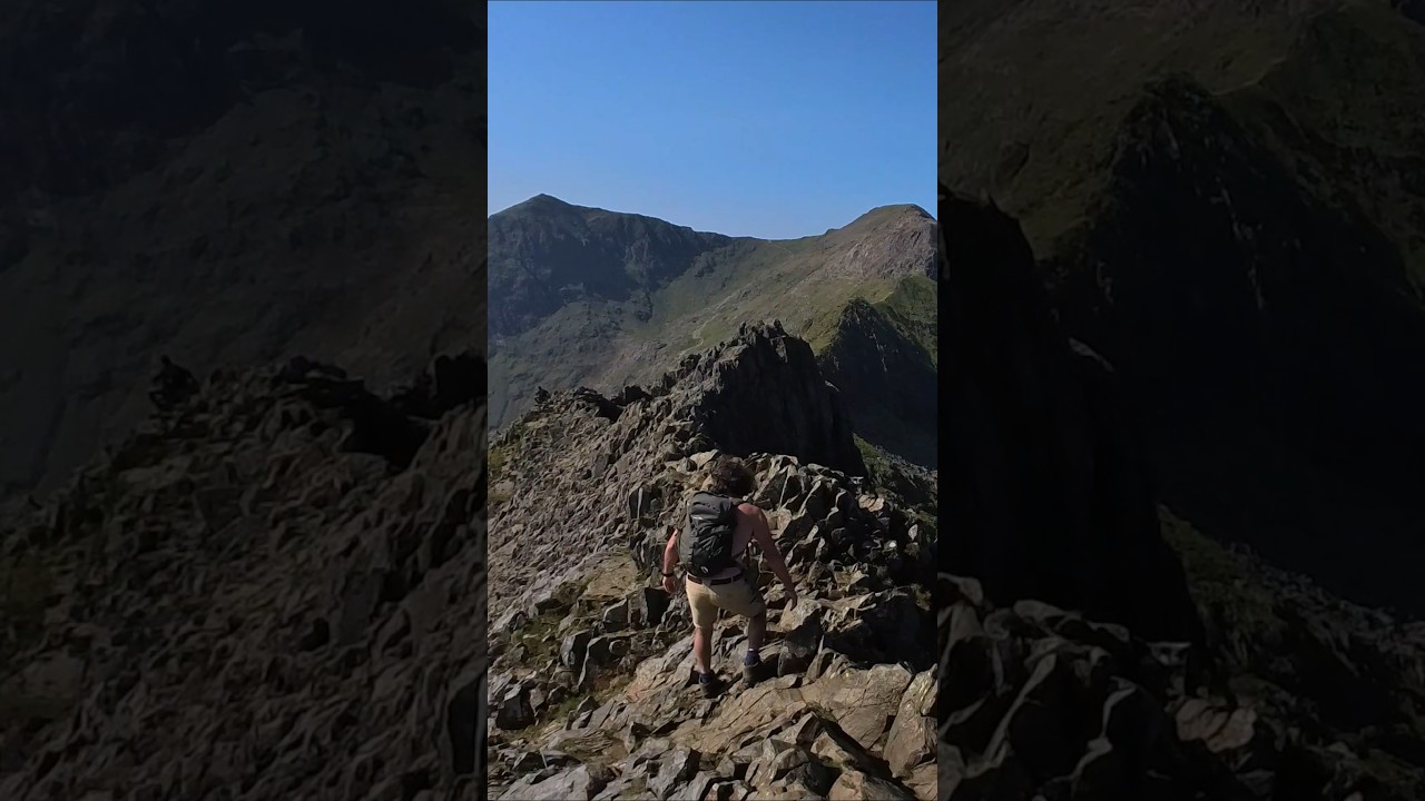Crib Goch Snippet aus der Ego-Perspektive 
