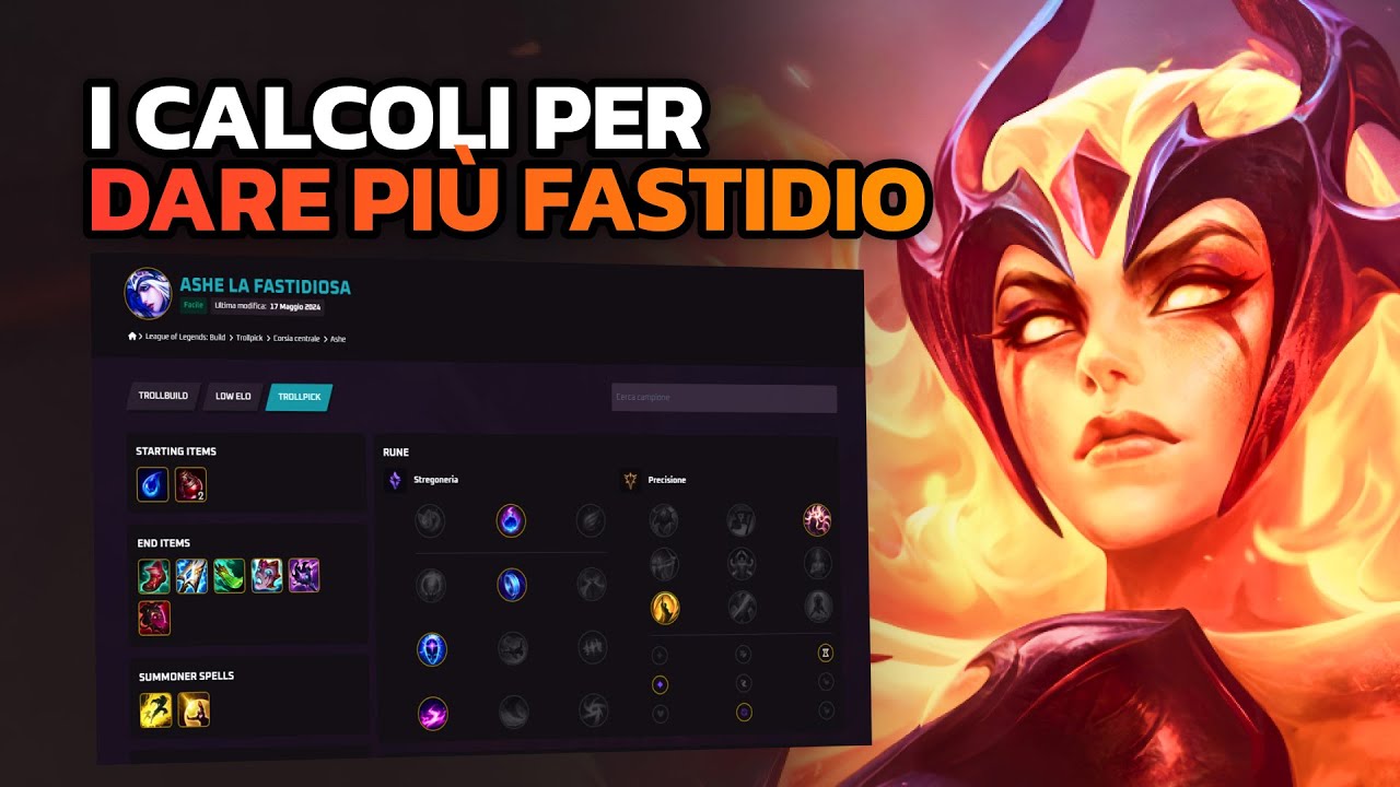 ASHE MID: LA MATEMATICA DEL FASTIDIO - League of Legends ITA