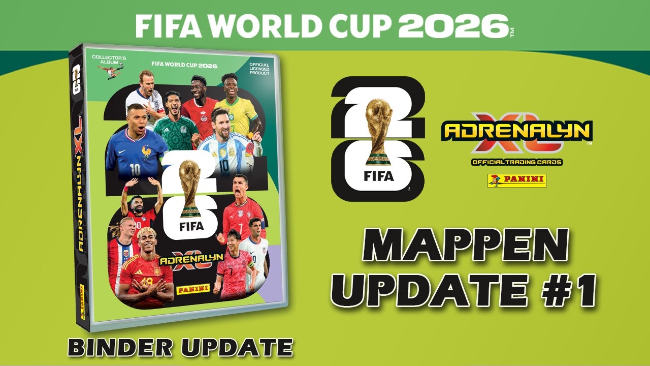 PANINI FIFA World Cup 2026 Adrenalyn XL - MAPPENUPDATE #1