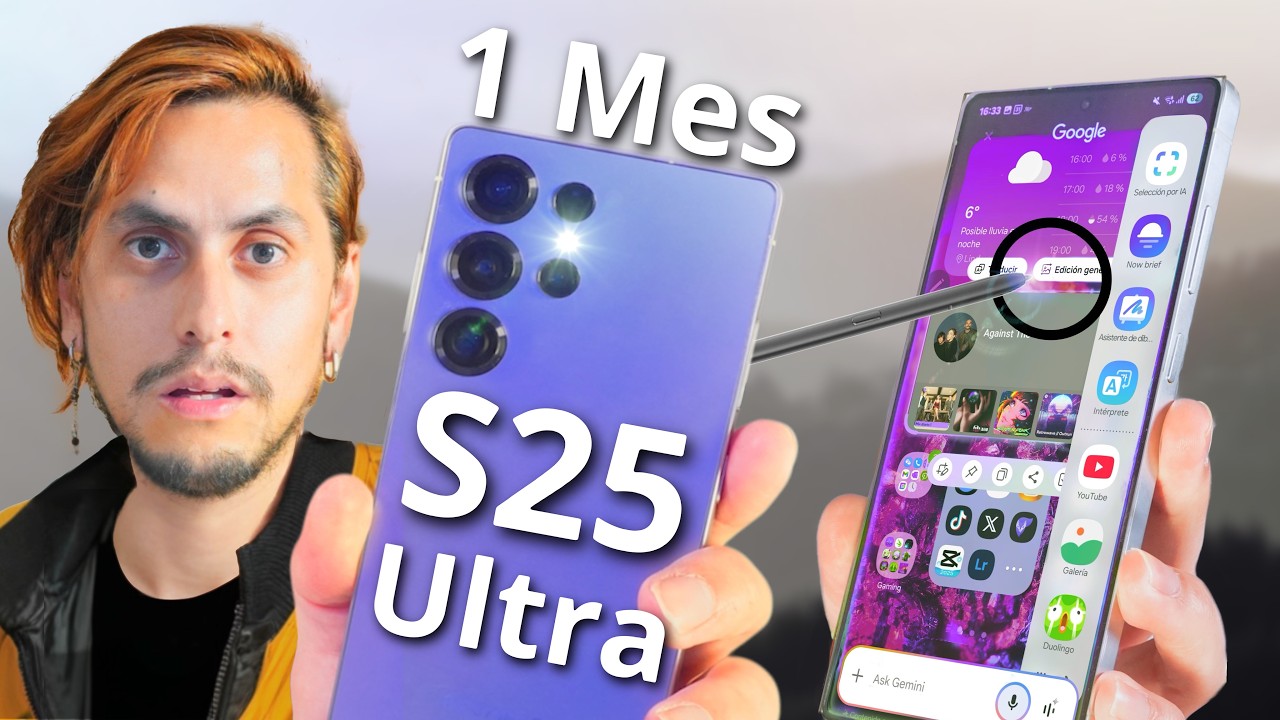 30 Días con Samsung S25 Ultra: Uso Real, Problemas, Cámara y Batería | Review en Español