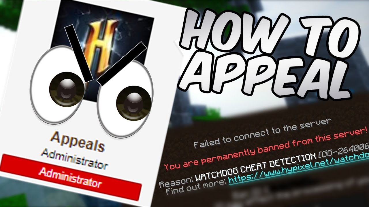 How to ACTUALLY Appeal a Hypixel Ban