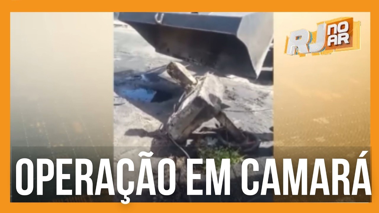 CINCO PRESOS E BARRICADA ELETRIFICADA É DESTRUÍDA I OPERAÇÃO EM SENADOR CAMARÁ