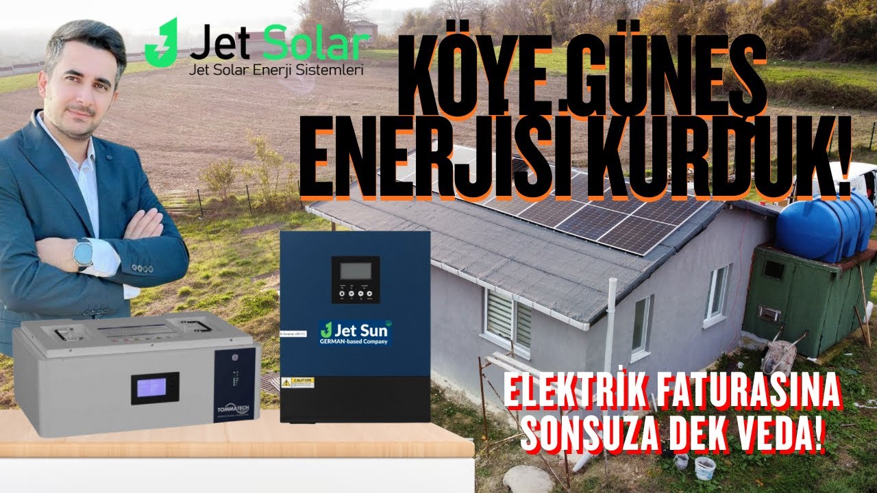 6.2 Kw Solar Sistem Kurulumu Yaptık