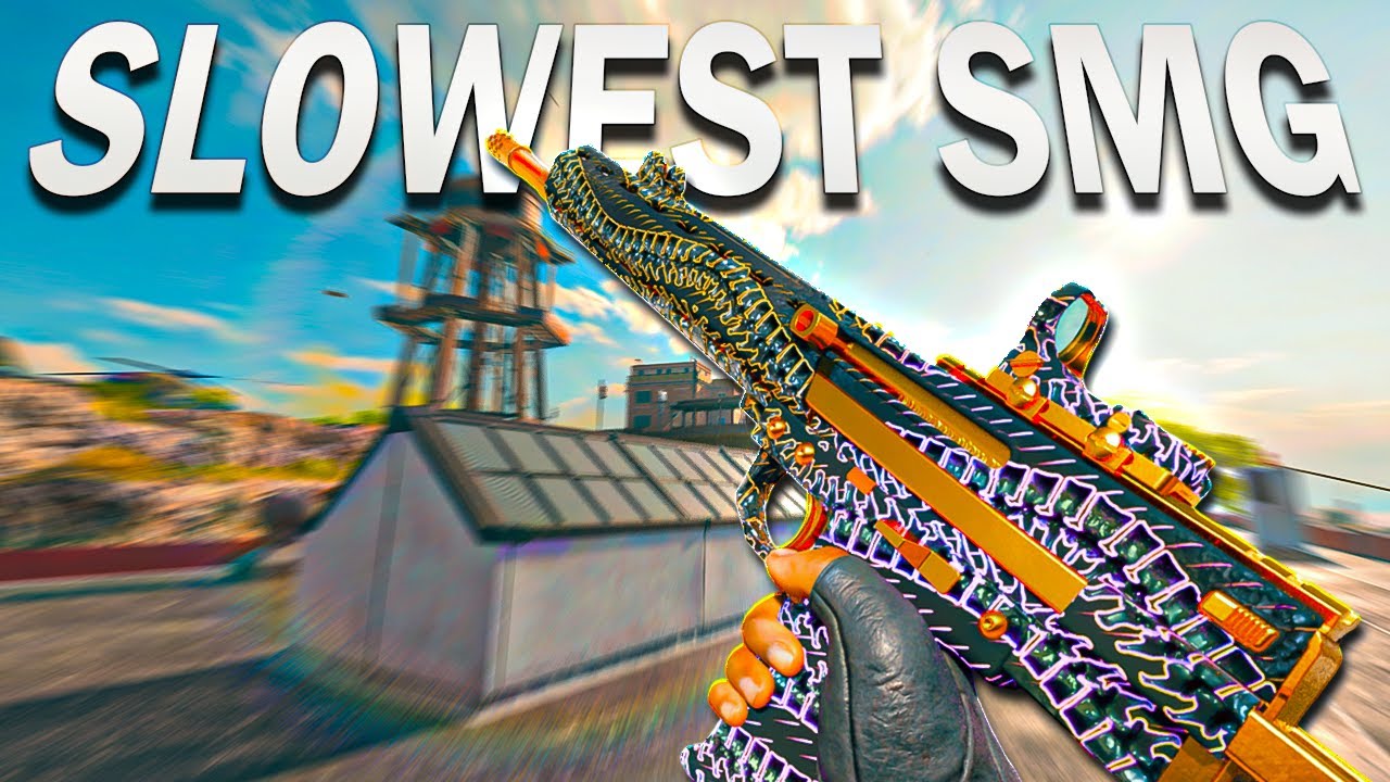 The SLOWEST SMG Meta on Warzone👑
