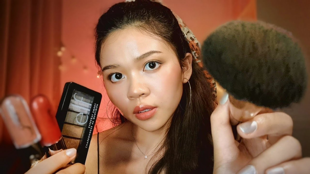 ASMR Best Friend Doing Your Makeup for the Party 💄✨เพื่อนสนิทแต่งหน้าให้คุณไปปาร์ตี้ (Soft Spoken)