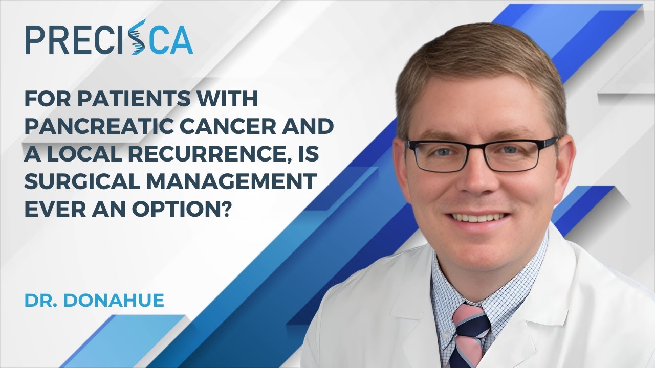 For patients with pancreatic cancer and a local recurrence, is surgical management ever an option?