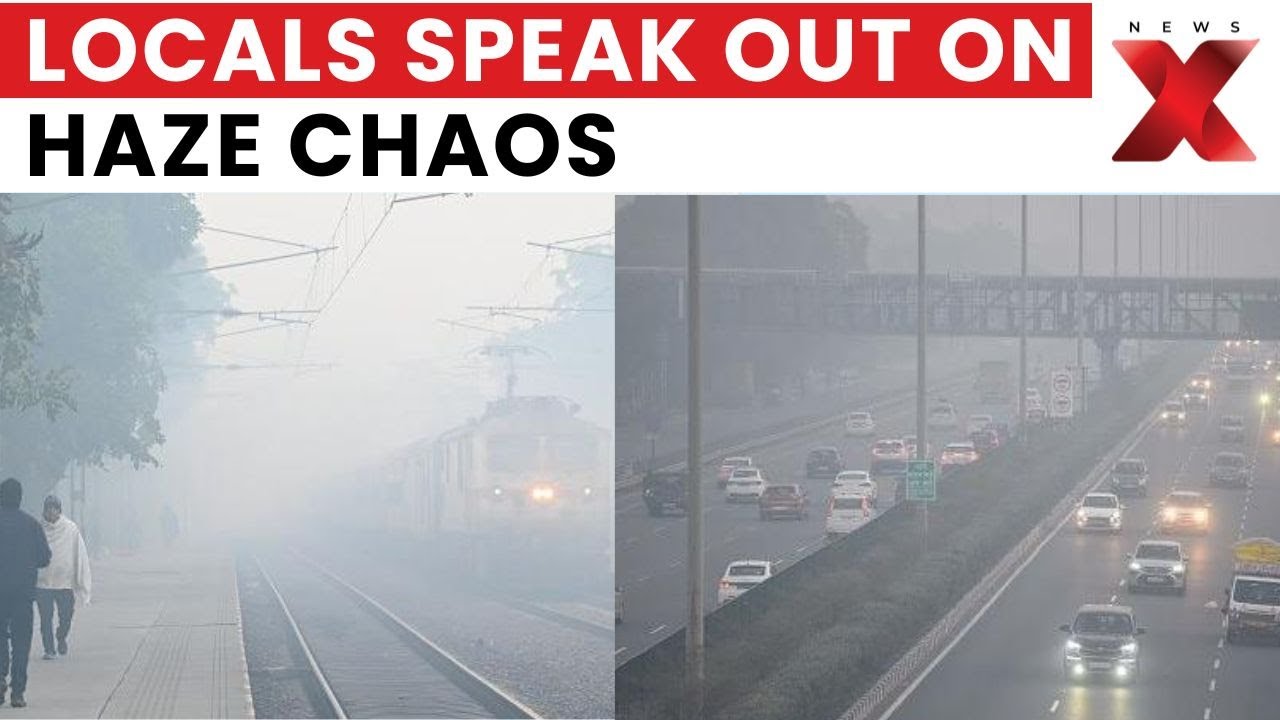 National Capital Pollution Crisis: Delhi NCR Toxic Haze Causes Train Chaos What Locals are saying?