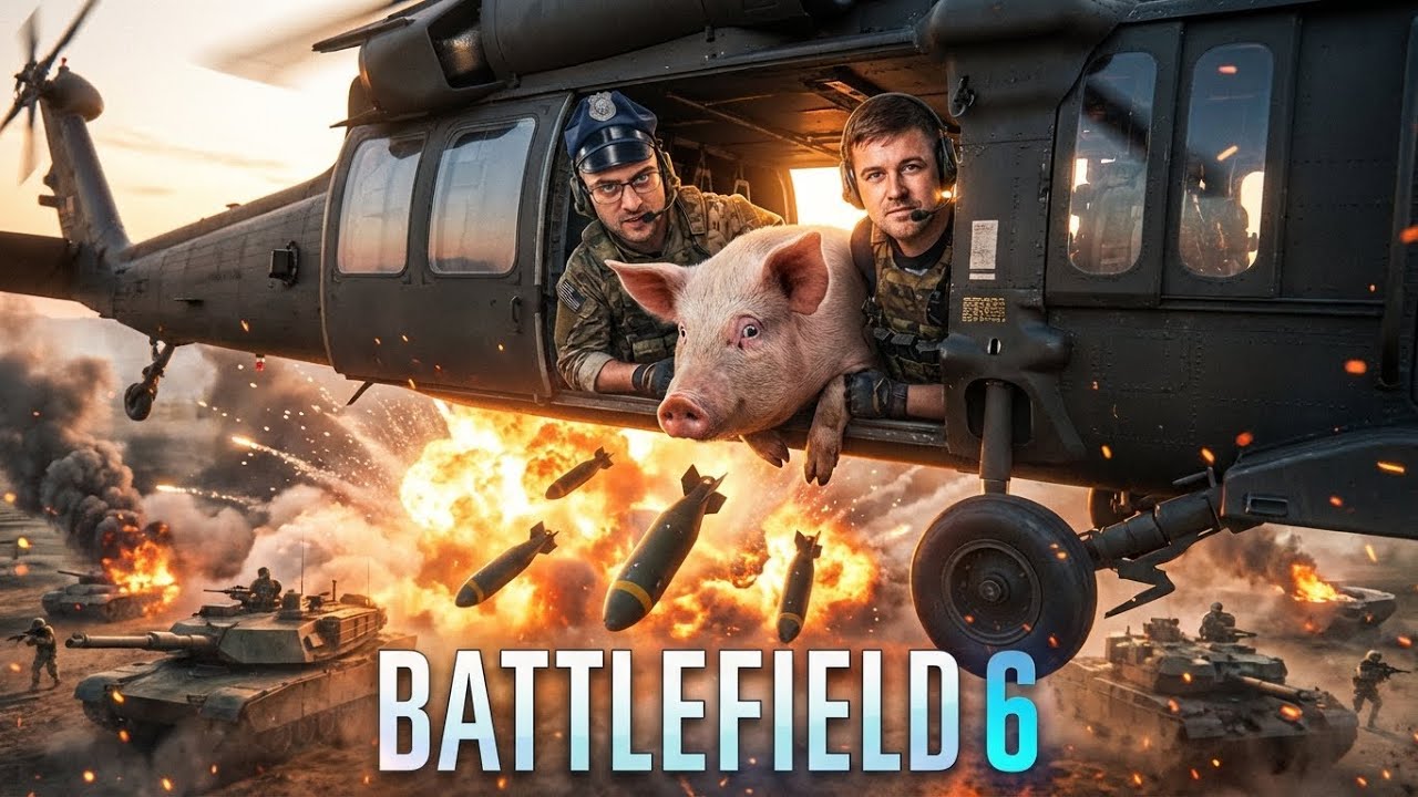 Kolejny dzień tibijczyka czeka - BattleField 6 z Tucznikiem gameplay