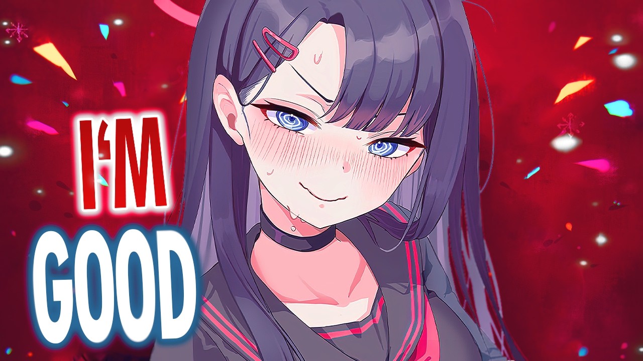 Nightcore - I’m Good (Blue) (Rock Version) (Lyrics)